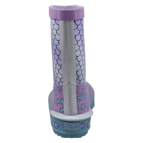 Clarks Childrens Clarks Pull On Wellington Boots - Tarri Run