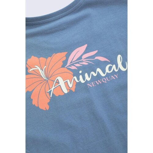 Animal Womens Leena Newquay T-Shirt - Blue