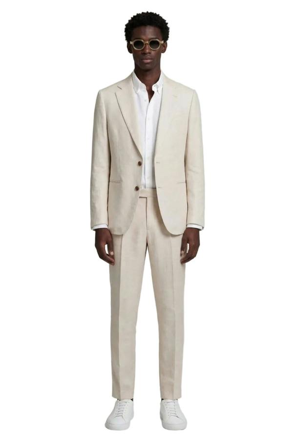 Harry Brown London Giacomo Slim Fit Single Breasted Suit Jacket