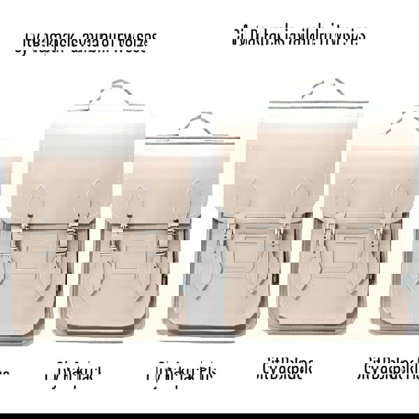 Iced Coffee Leather City Backpack - Backpack - Zatchels