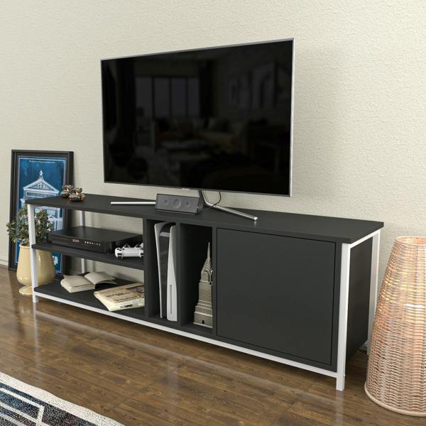 Decorotika Oneida Modern Tv Stand TV Cabinet for TV's up to 72"