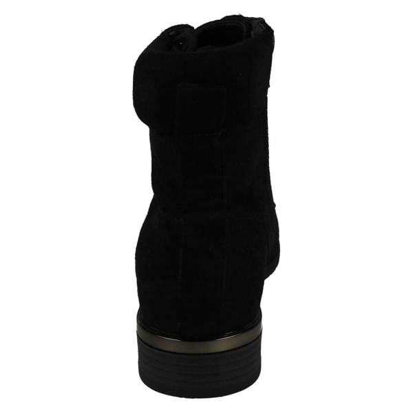 Spot On Ladies Spot On Wide Fitting Ankle Boots F51197