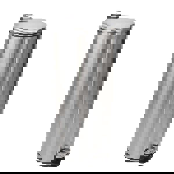 CALITEK 30 Litre Kitchen Bin Stainless Steel Odour Silver