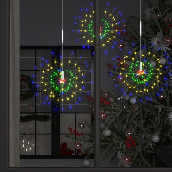 Berkfield Outdoor Christmas Firecrack Light Multicolour 20cm 140 LEDs