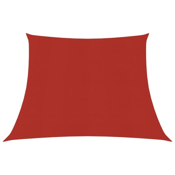 Berkfield Sunshade Sail 160 g/må_ Red 3/4x2 m HDPE