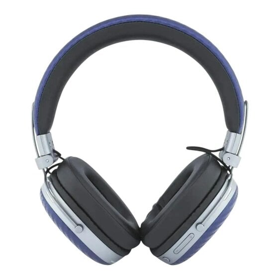 BMW Carbon Metal Logo ENC Bluetooth Wireless Headphones Navy Blue - BMBHPH072PLAV
