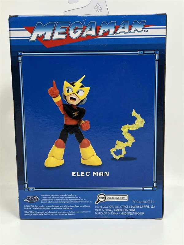 Jada Megaman Elec Man 11 cm Height Approx Jada 253251026 34508