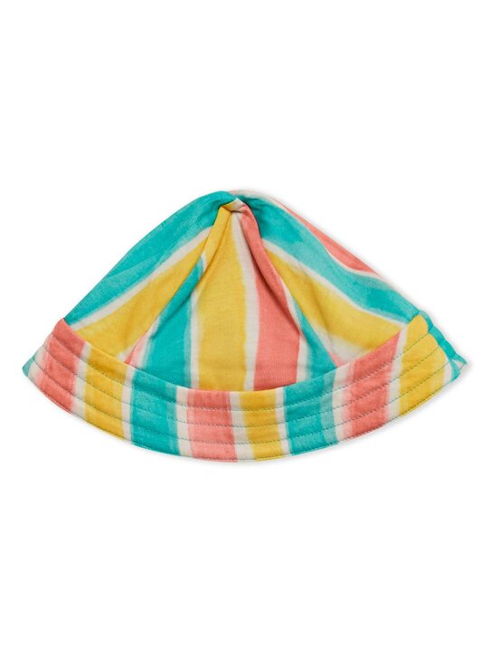 Lucy & Sam Wave Stripe Fugu Sun Hat