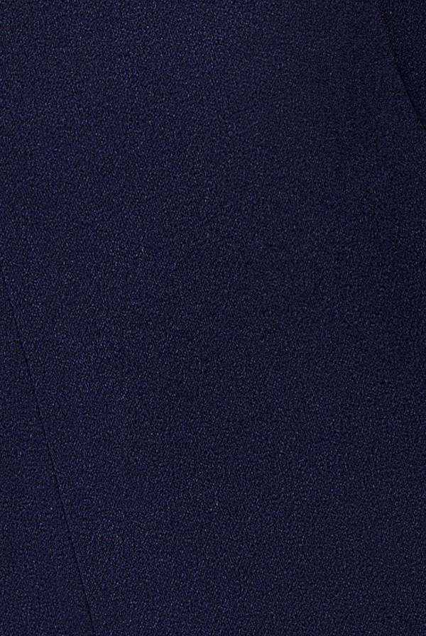 Multiway Bow Velvet Satin Sweetheart Maxi Dress - Navy Blue DR5078