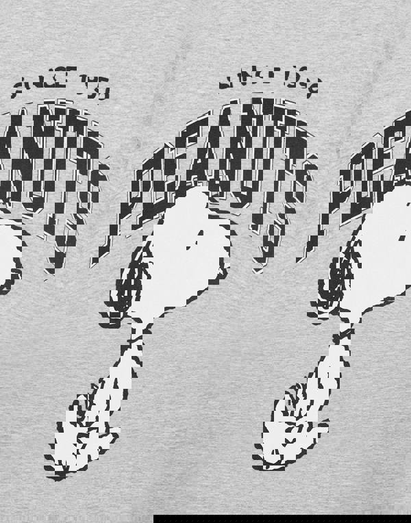 Peanuts Snoopy Unisex Grey Since 1950 Short Sleeved T-Shirt