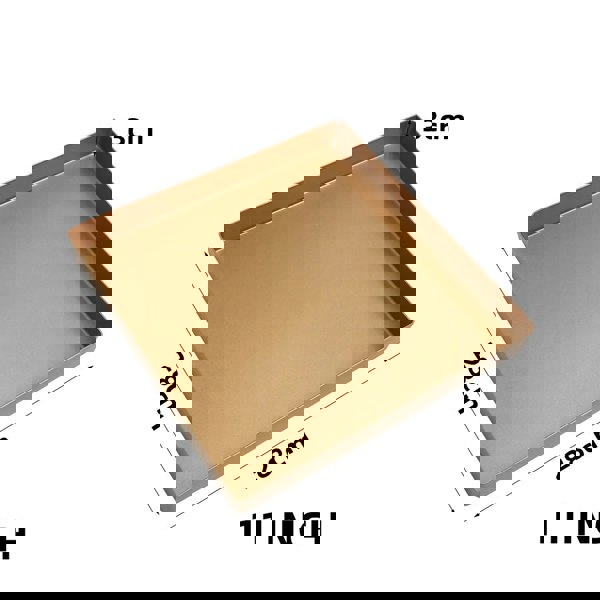 Anygleam Baking Tray Golden Square Non Stick Oven Toaster Pastry Sheet Pan