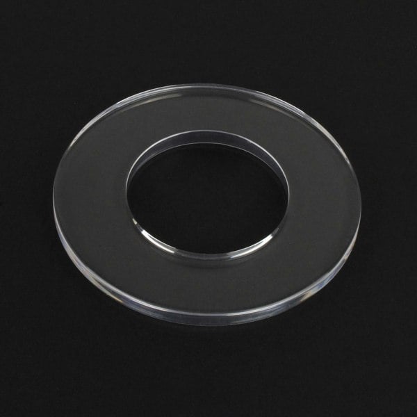 Dries Van Noten translucent plexiglass statement bracelet