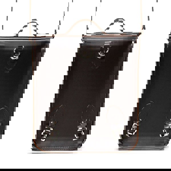 Dark Brown Leather City Backpack - Backpack - Zatchels