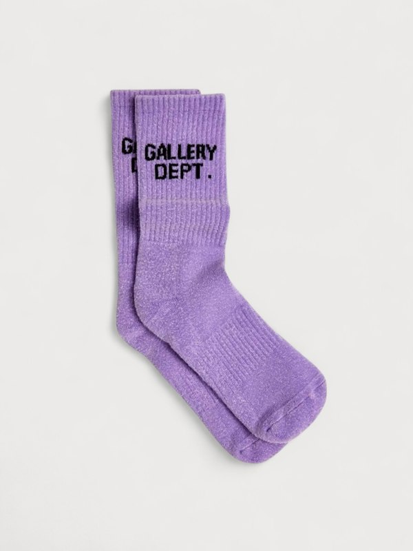 Gallery Dept. Clean Socks Flo Purple - Mens