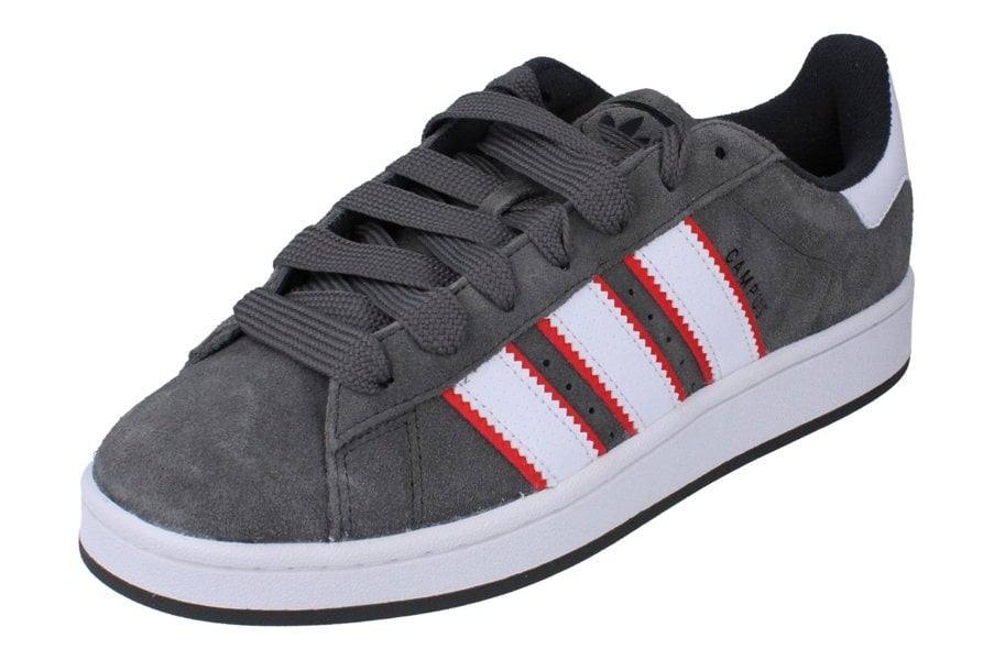 Adidas Originals Campus 00S Mens Trainers Sneakers  JQ8195 - Grey White Red Jq8195 - Photo 0