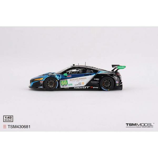 a blue and black race car