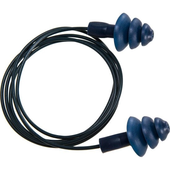 Portwest Detectable TPR Corded Ear Plugs (50 Pairs)