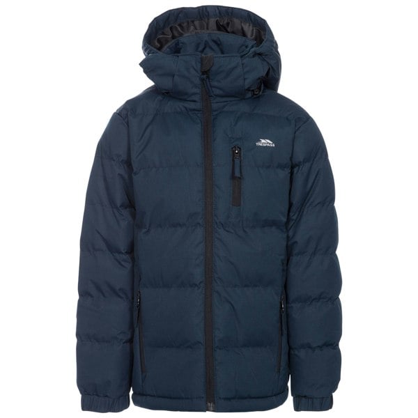 Trespass Boys Tuff Hooded Jacket - Navy