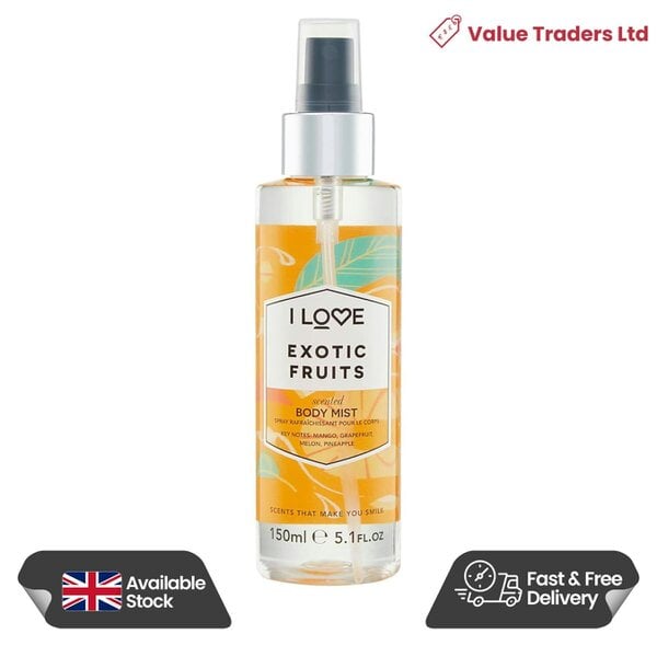 I LOVE Exotic Fruits Body Mist, 150ml