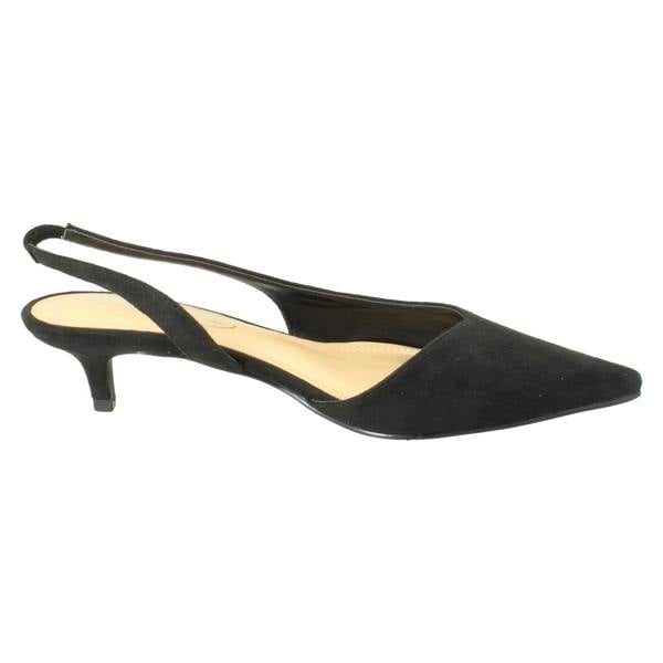 Spot On Ladies Spot On Slip On Evening Shoes F00490