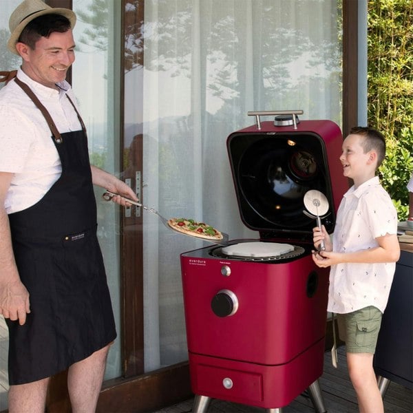 Everdure by Heston Blumenthal Heston Blumenthal Everdure Cordierite Pizza Stone 34cm x 34cm Beige