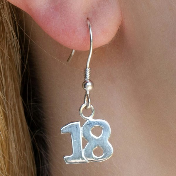 Mylee London Sterling Silver 18 Charm Earrings