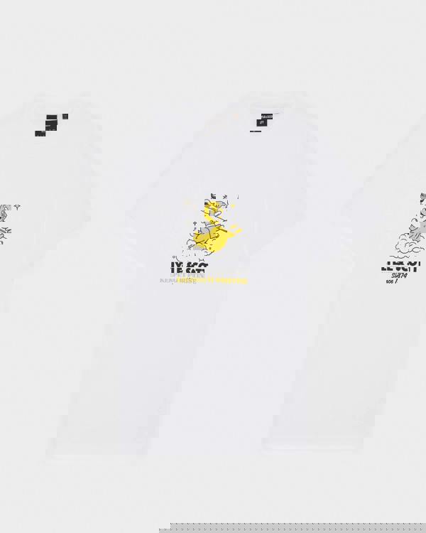 Lyle & Scott Rubber Duck Mens Graphic T-Shirt - 626 White | CHO | Designer Mens Graphic T-Shirts