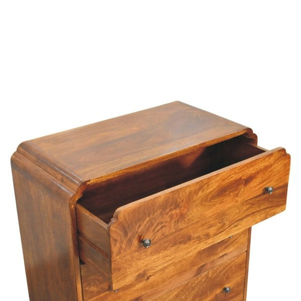 Artisan Furniture Solid Wood Newton Chestnut 3 Drawer Chest