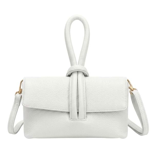 Kitise Knotted Loop Top Handle Mini Crossbody Shoulder Handbag