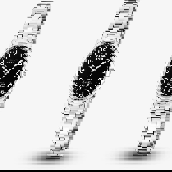 Calypso Ladies Black Stainless Steel Watch K5859/4