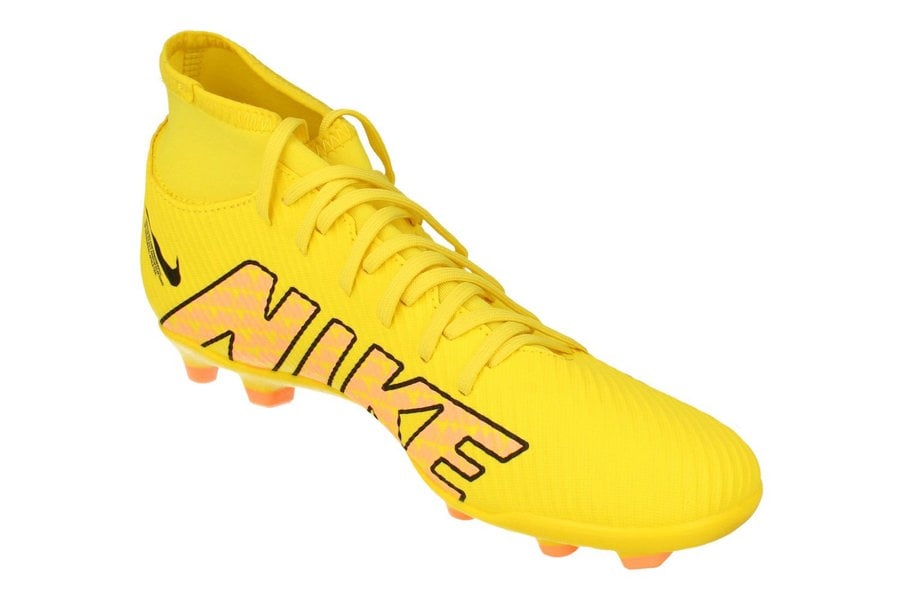 Nike Superfly 9 Club Fg/Mg Mens Football Boots Dj5961  780 - Yellow Strike Sunset Glow 780 - Photo 3