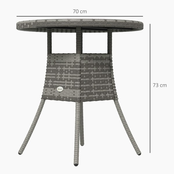 Rattan Dining Table