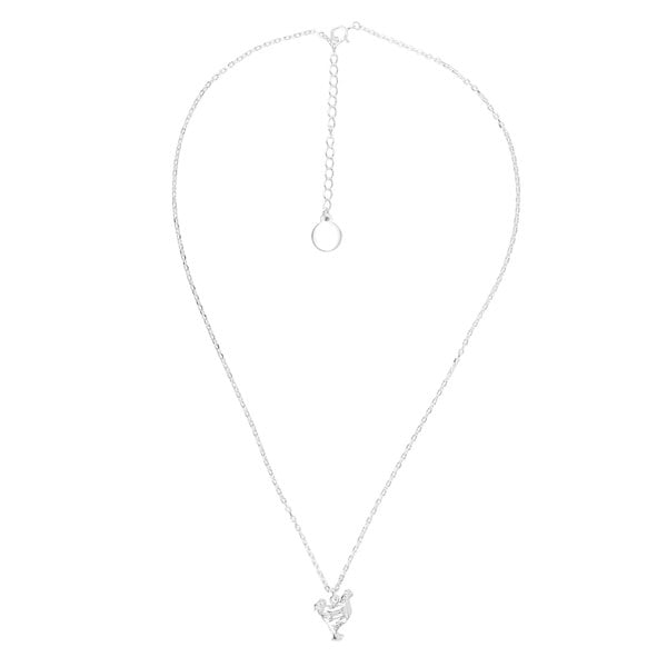 Chicken Silver Necklace - Personalised - MYLEE London