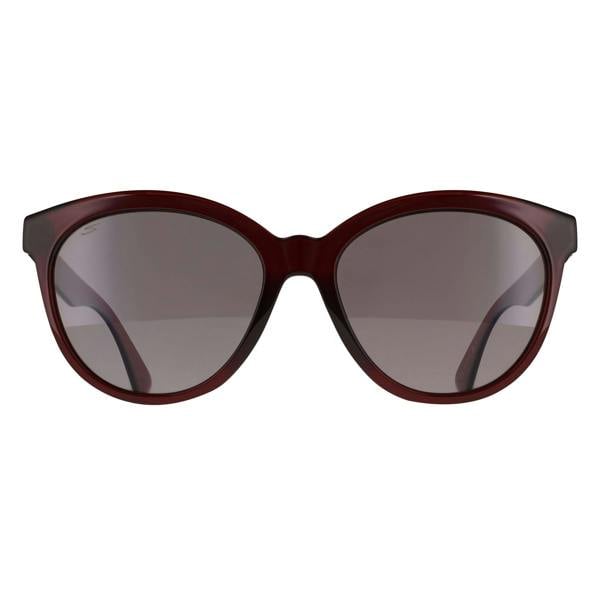 Serengeti Sunglasses Endee SS573004 Shiny Milky Red Saturn Polarized Smoke