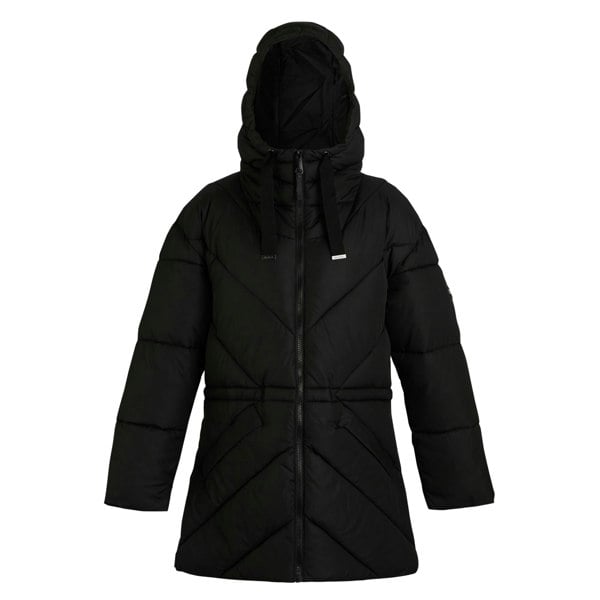 Regatta Womens Rusey Quilted Padded Jacket - Black