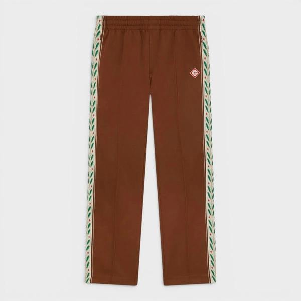 Casablanca Tricot Laurel Track Pant Brown