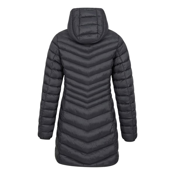 Mountain Warehouse Womens/Ladies Florence Long Padded Jacket - Black