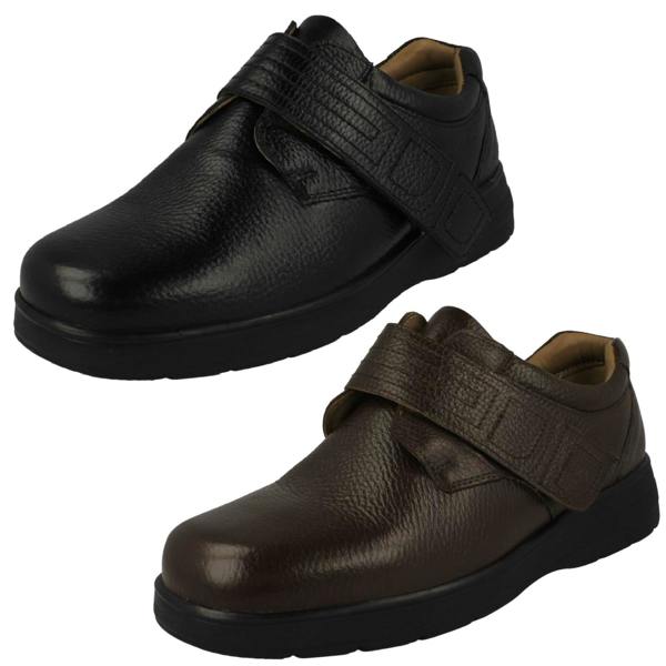 DB Shoes Mens DB Shoes Deep And Wide EV Fitting Smart Shoes Beaumont