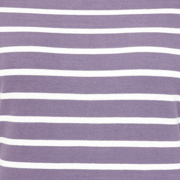 Lazy Jacks LJ97 - Long Sleeve Striped Breton Top - Mauve