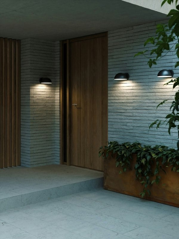Nordlux Clarso | Wall light | Black