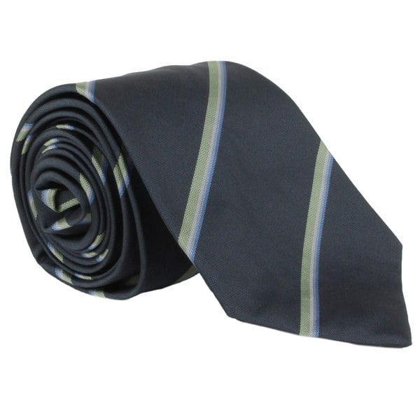 Dunhill silk regimental stripe tie