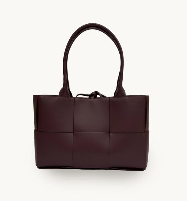 Apatchy London The Tori Leather Tote Bag - Port