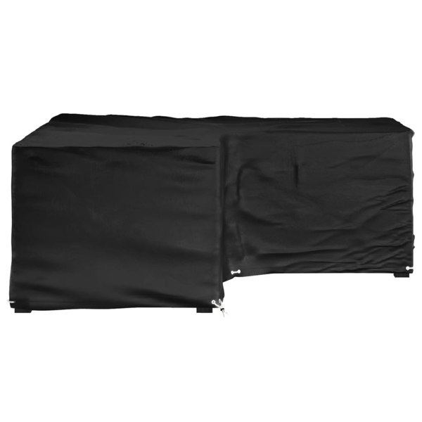 Berkfield L-Shaped Garden Furniture Cover 12 Eyelets 185x185x70 cm