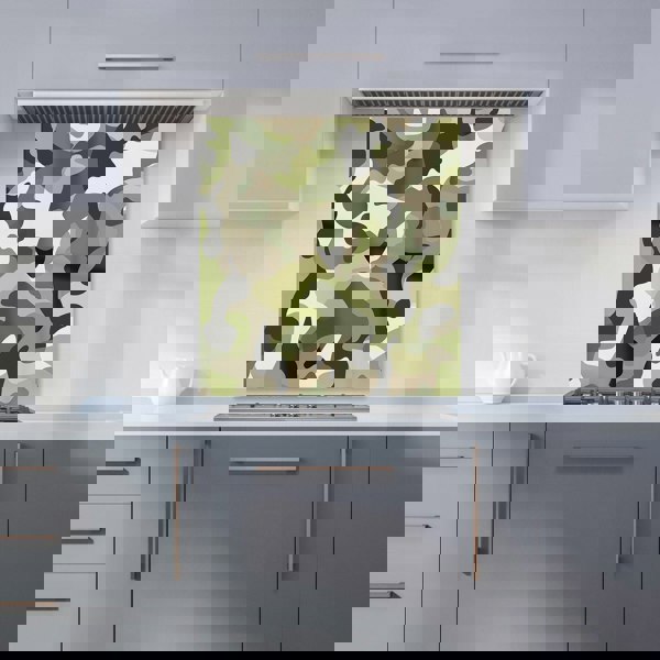 Warren Reed - Designer Camouflage Design Kitchen Splashback