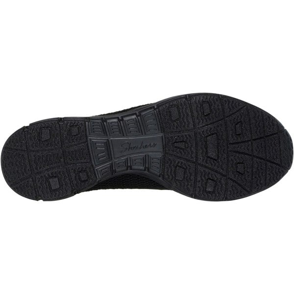Skechers Seager Cute N' Coy Textile Women's Black Trainers