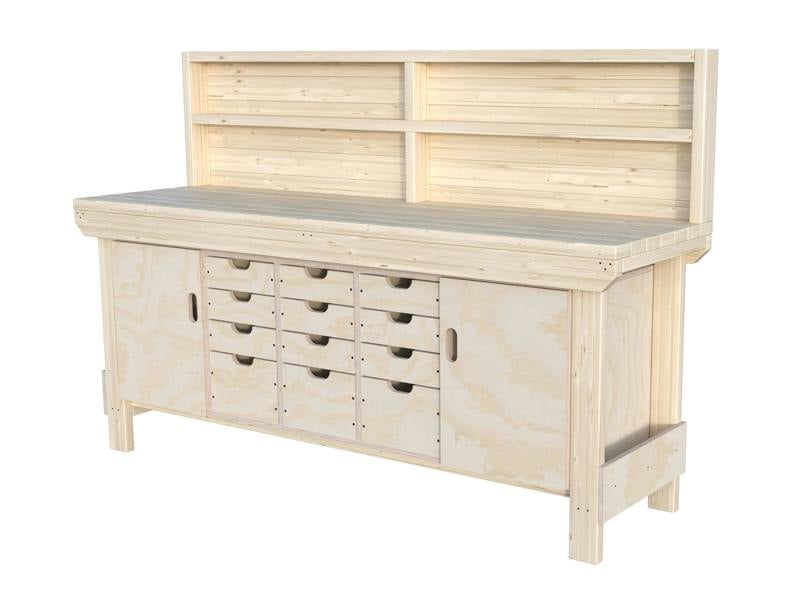 Arbor Garden Solutions Acorn Heavy-duty Cupboard Workbench (V.6)