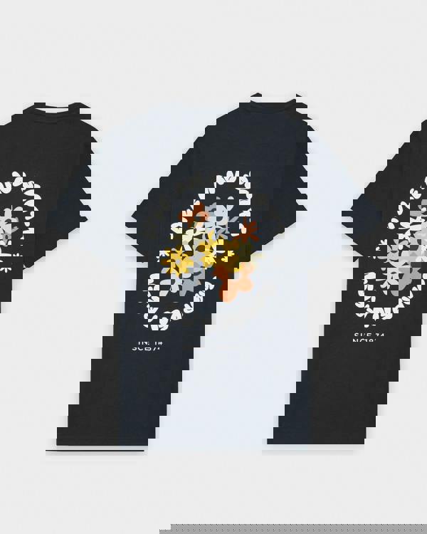 Lyle & Scott Nature Mens Graphic T-Shirt - Z271 Dark Navy | CHO | Designer Mens Graphic T-Shirts