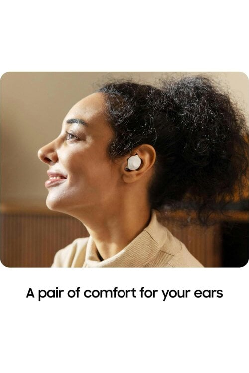 Samsung Wireless In-Ear Earbuds ANC Touch Controls with Charging Case – White