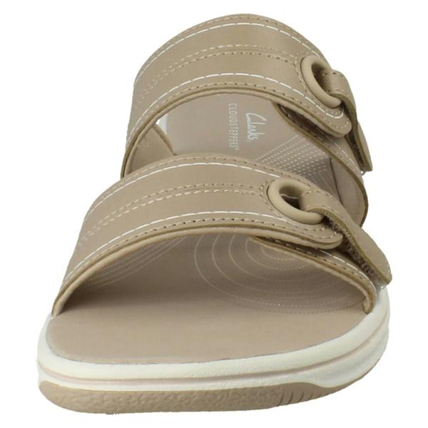 Clarks Ladies Clarks Dual Strap Sandals Brinkley Maye