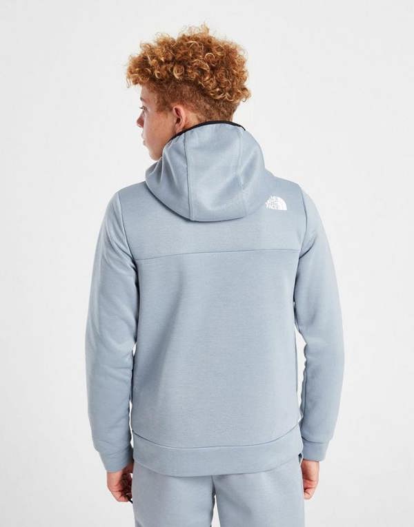 The North Face 1/4 Zip Kids Hoodie Grey